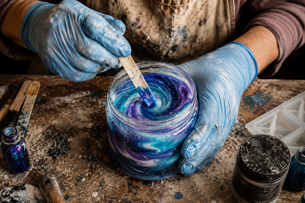 Retroscena: miscela dei colori della galassia